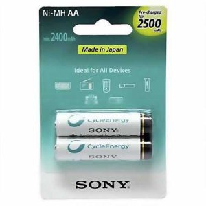 نقد و بررسی باتری قلمی قابل شارژ سونی Sony Ni-MH AA 2500mah Battery