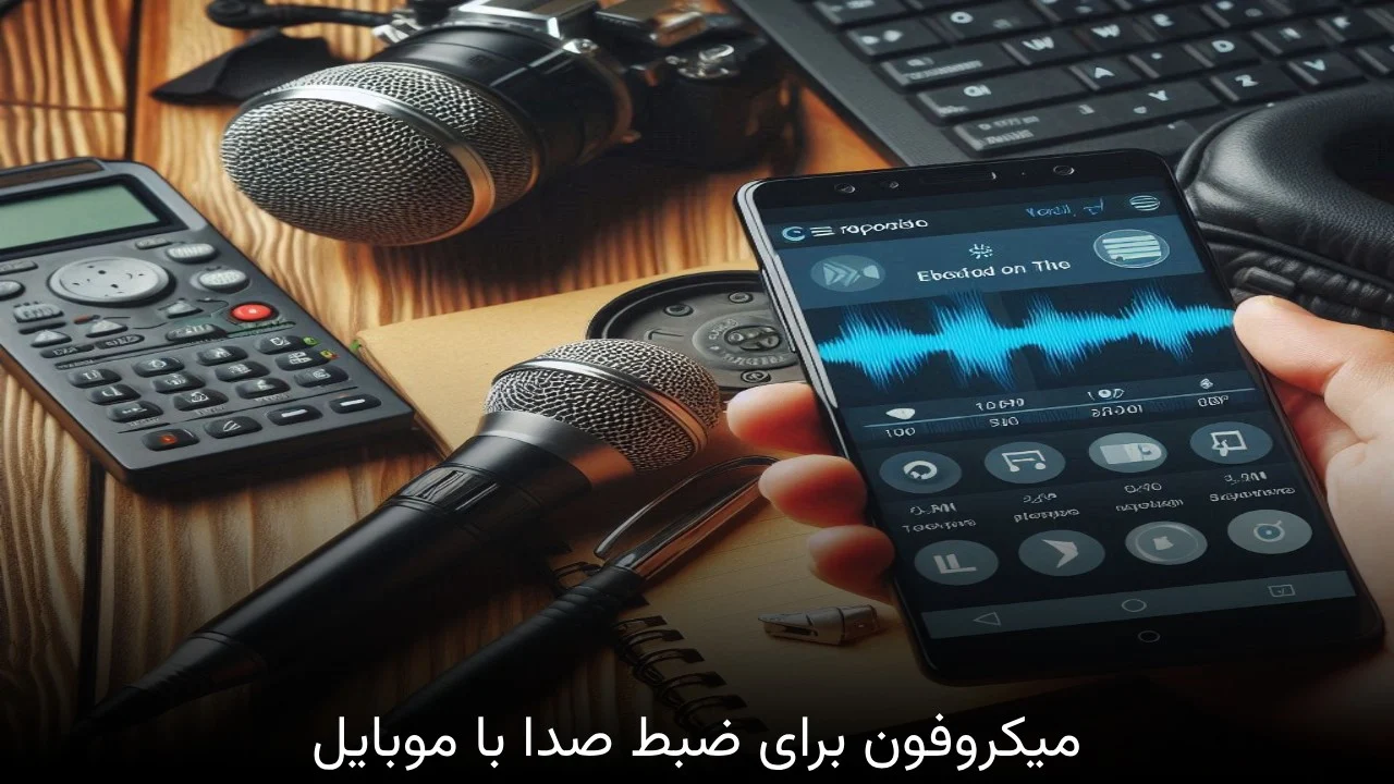 موبایل | میکروفون میکروفون برای ضبط صدا با موبایل
