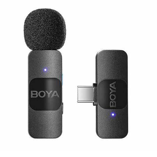 نقد و بررسی میکروفون بی سیم یقه ای بویا BOYA BY-V10 USB-C