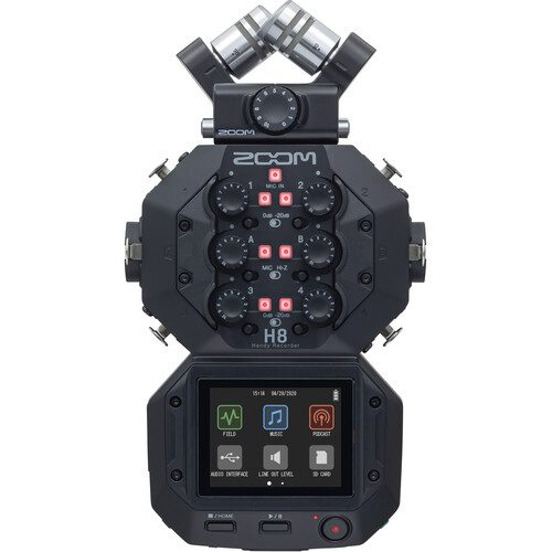 نقد و بررسی رکوردر صدا زوم Zoom H8 8-Input/12-Track Portable Handy Recorder