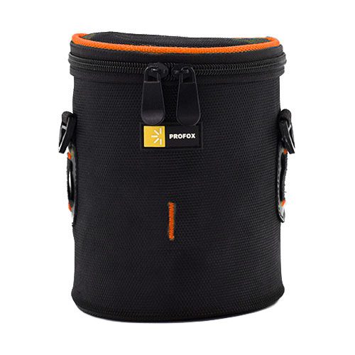 نقد و بررسی کیف لنز پروفاکس Profox Lens Bag Medium Orange