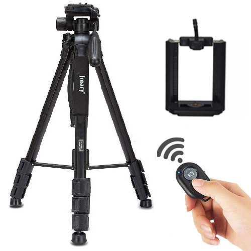 نقد و بررسی سه پایه موبایل جیماری همراه ریموت کنترل و هولدر مدل Jmary KP-2264 Tripod