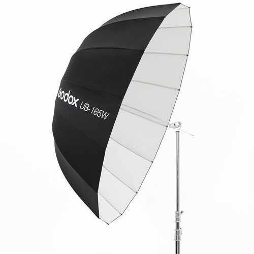 نقد و بررسی چتر پارابولیک سفید گودکس Godox Parabolic Reflector UB-165W Umbrella