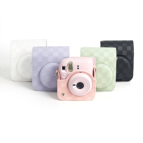 نقد و بررسی کیف چرمی دوربین فوجی فیلم اینستکس مینی FujiFilm Instax mini 12 Bag