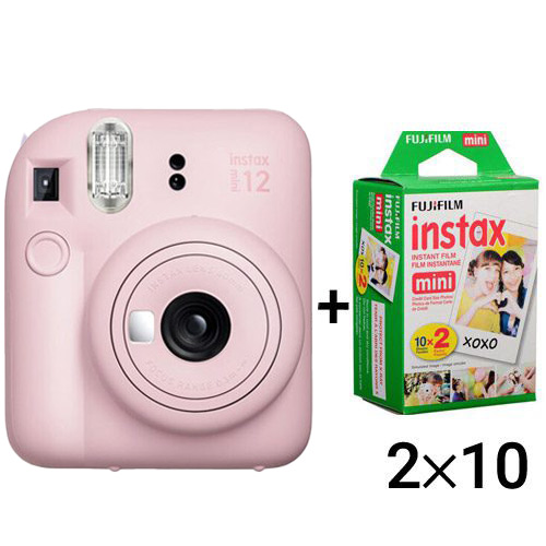 نقد و بررسی دوربین عکاسی چاپ سریع اینستکس مینی 12 فوجی فیلم Fujifilm Instax Mini 12 Pink + Film20