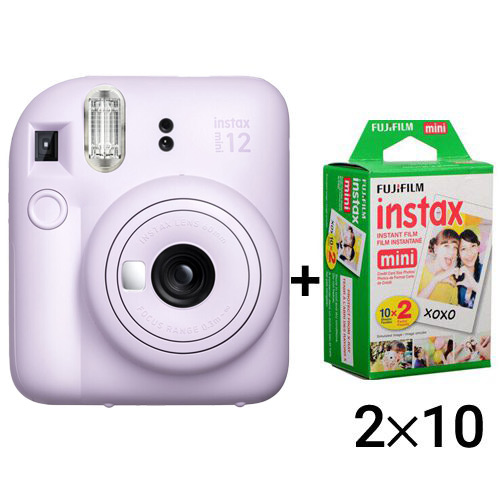 نقد و بررسی دوربین عکاسی چاپ سریع اینستکس مینی 12 فوجی فیلم Fujifilm Instax Mini 12 Purple + Film20