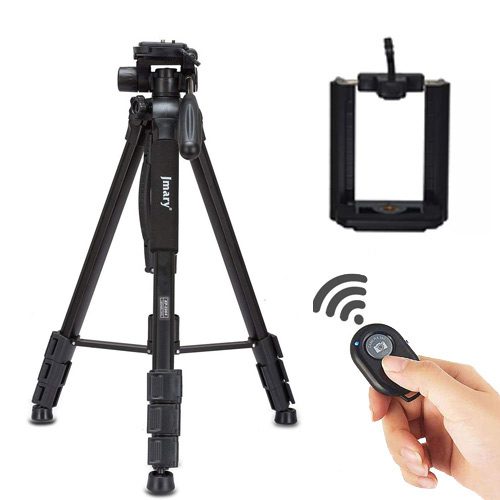 نقد و بررسی سه پایه موبایل جیماری همراه ریموت کنترل و هولدر Jmary KP-2234 Tripod