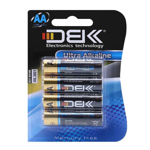 نقد و بررسی باتری قلمی دی بی کی مدل DBK LR6 Ultra Alkaline بسته 4 عددی