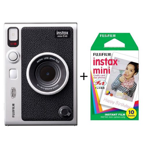 نقد و بررسی دوربین چاپ سریع اینستکس مینی فوجی فیلم FUJIFILM INSTAX MINI EVO Hybrid Instant Camera