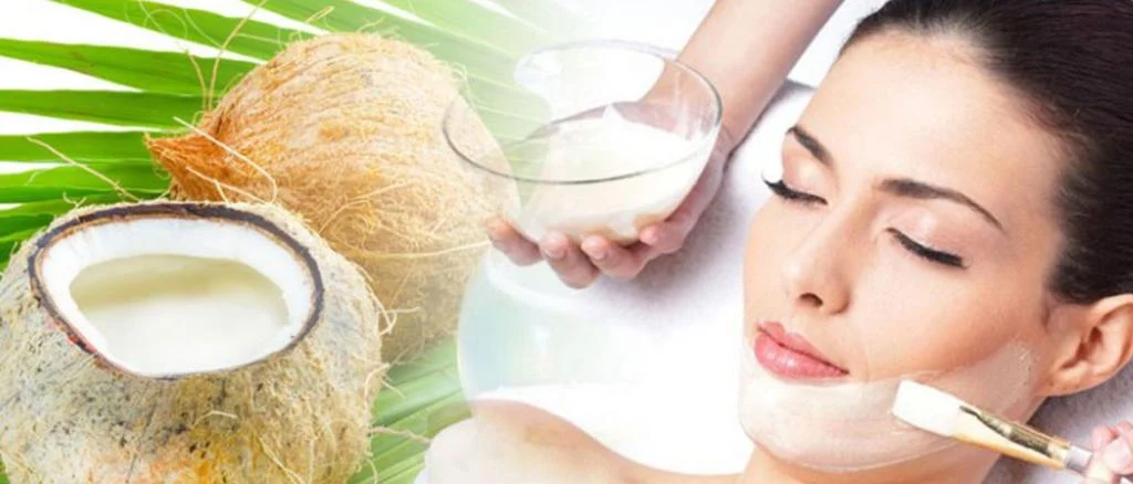پوست خواص روغن نارگیل برای سفیدی پوست