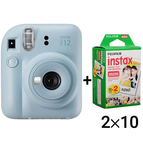 نقد و بررسی دوربین عکاسی چاپ سریع اینستکس مینی 12 فوجی فیلم Fujifilm Instax Mini 12 Blue + Film20