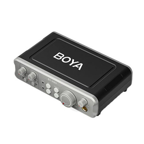نقد و بررسی میکسر دو کاناله صدا بویا مدل Boya BY-AM4 Audio Mixer
