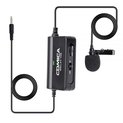 نقد و بررسی میکروفون یقه ای کامیکا Comica SIG.LAV V05 Microphone