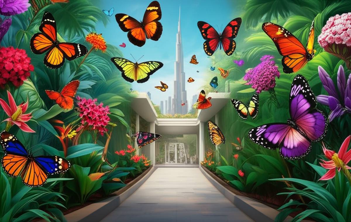 باغ پروانه دبی: راهنمای جامع دسترسی و بهترین مسیرها