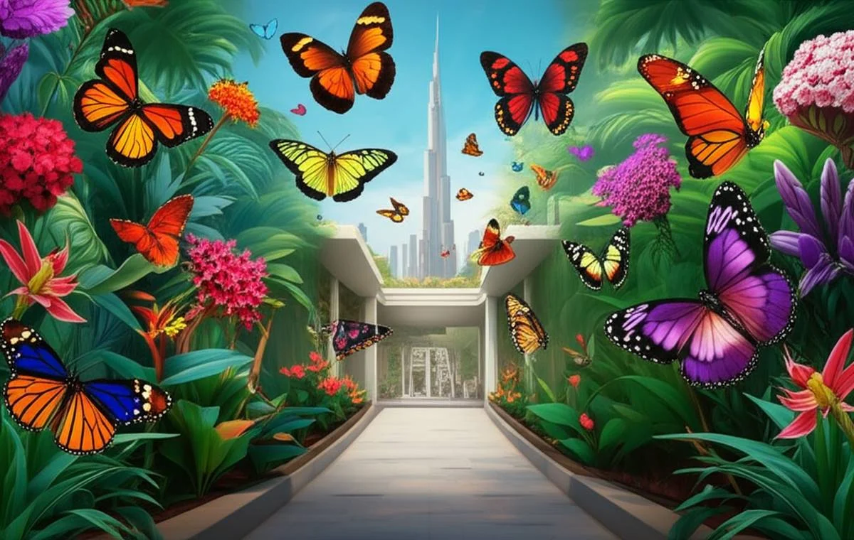 باغ پروانه دبی: راهنمای جامع دسترسی و بهترین مسیرها