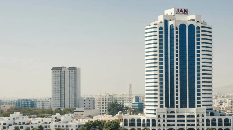 موقعیت هتل ماجان کنتیننتال مسقط | دسترسی و جاذبه های اطراف