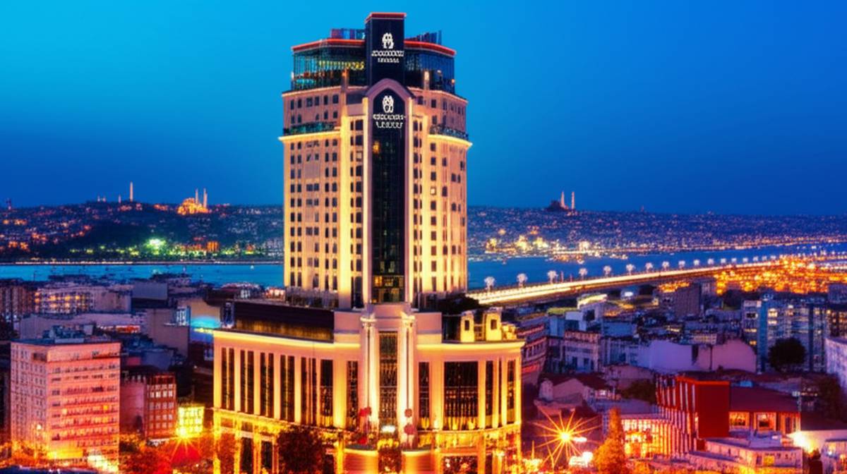 استانبول | گردشگری موقعیت هتل متروپارک تکسیم استانبول | آدرس دقیق و نقشه