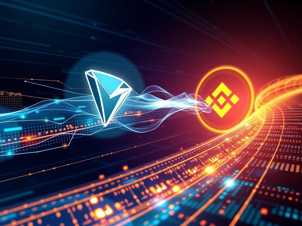 بایننس | ارز دیجیتال چگونه ترون (TRX) به بایننس منتقل کنیم؟ | راهنمای کامل